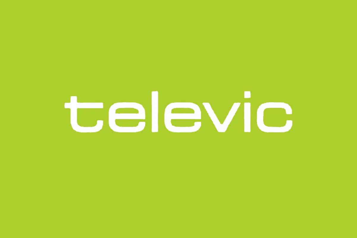 Televic泰勒维克品牌反白LOGO