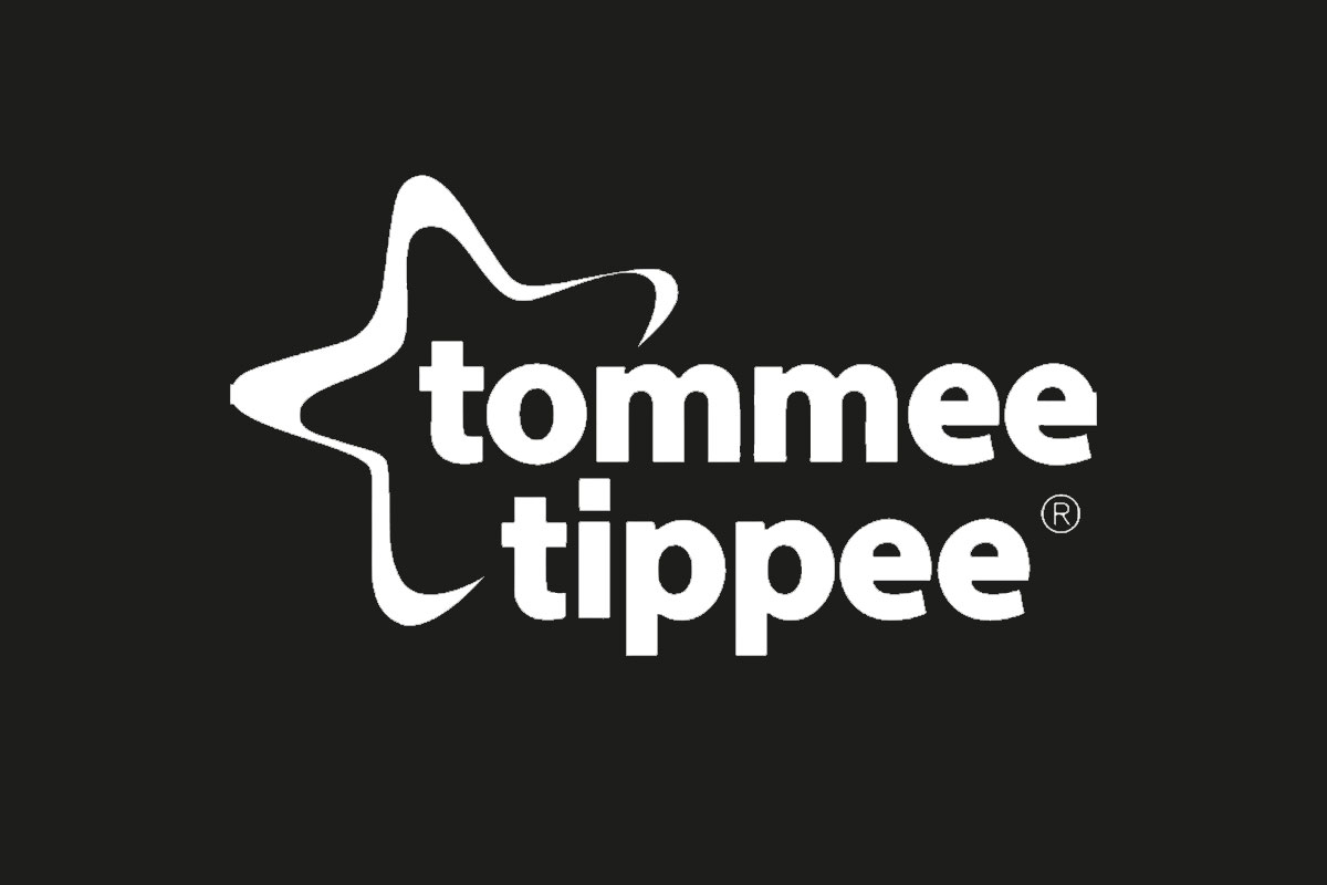 Tommee Tippee汤美星品牌反白LOGO