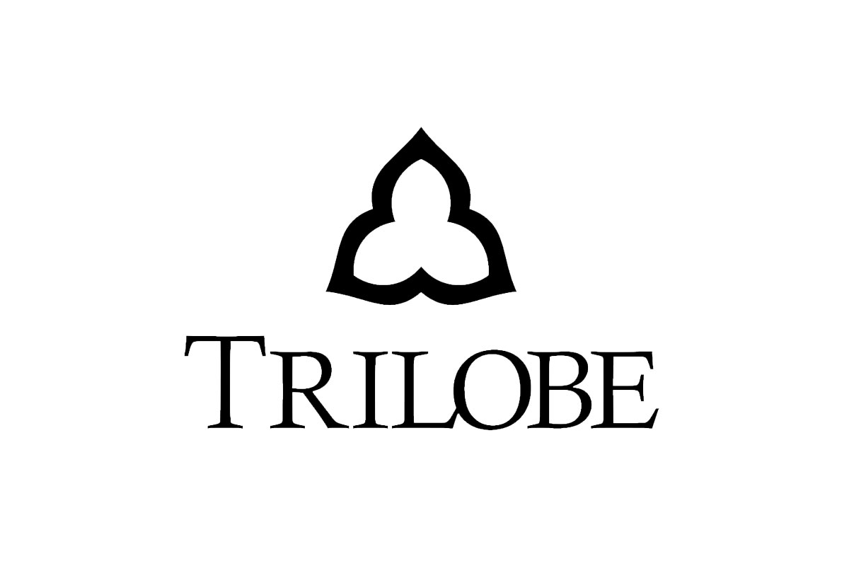 Trilobe品牌LOGO设计案例-三叶元素标志设计