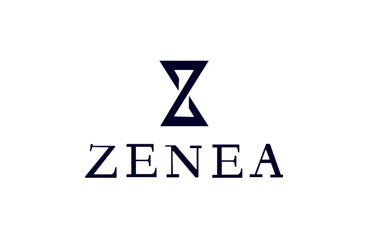 ZENEA品牌LOGO设计案例-Z字母元素标志设计