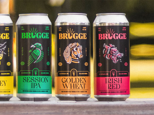 Brugge精酿啤酒包装设计案例赏析