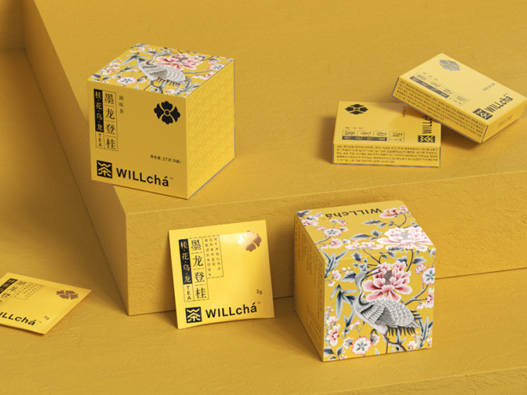 WILLchá茶饮包装设计案例赏析