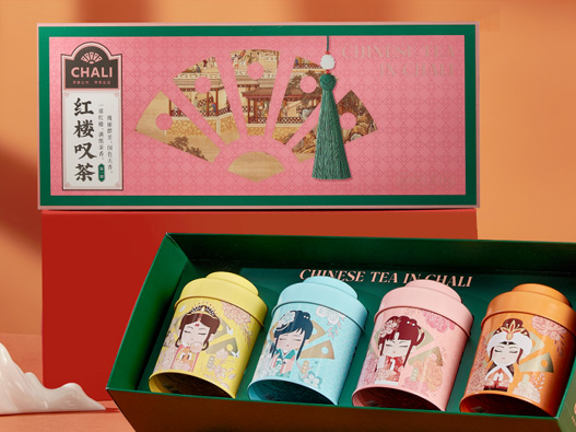 红楼叹茶包装设计案例赏析