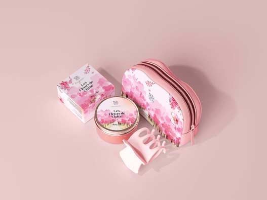 花卉化妆品包装设计案例赏析