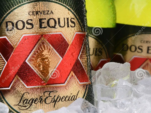 Dos Equis XX多瑟瑰logo设计含义及啤酒品牌设计理念