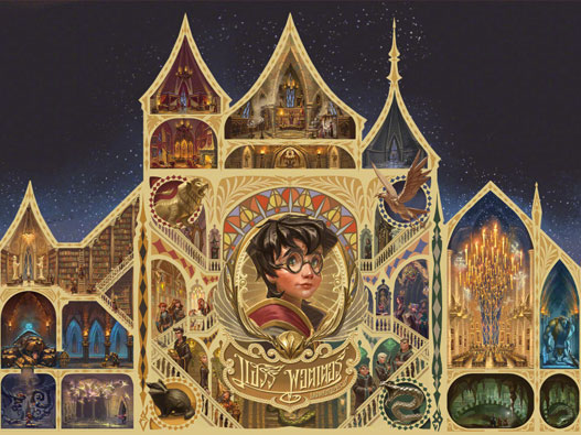 《哈利波特》书籍封面设计欣赏，太美了！ ​​​