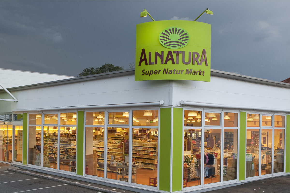 Alnatura标志设计含义及超市品牌设计理念