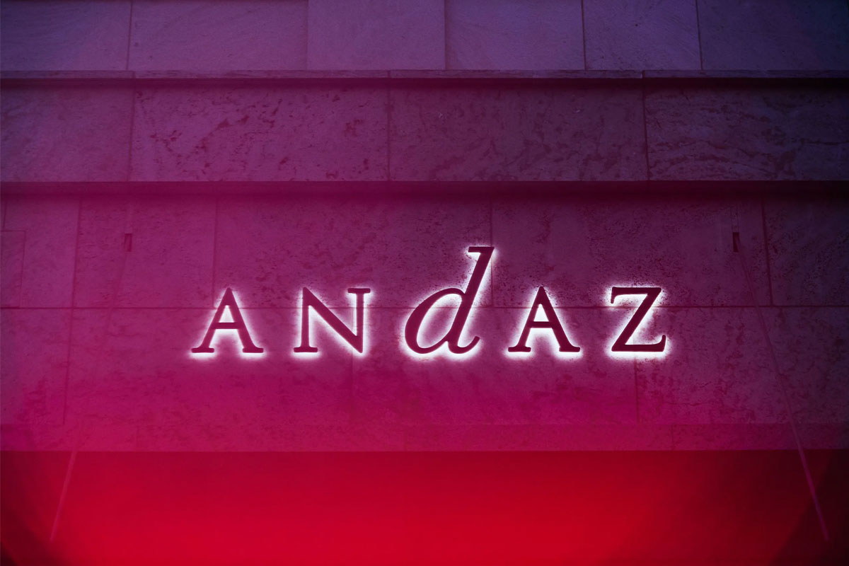 Andaz安达仕酒店招牌
