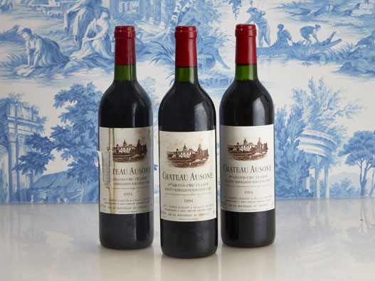 Château Ausone欧颂酒庄logo设计含义及洋酒品牌设计理念