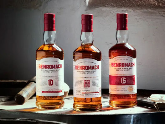 BENROMACH本诺曼克logo设计含义及威士忌品牌设计理念