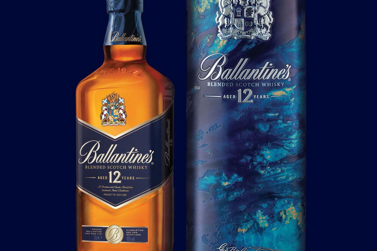 Ballantine's百龄坛包装