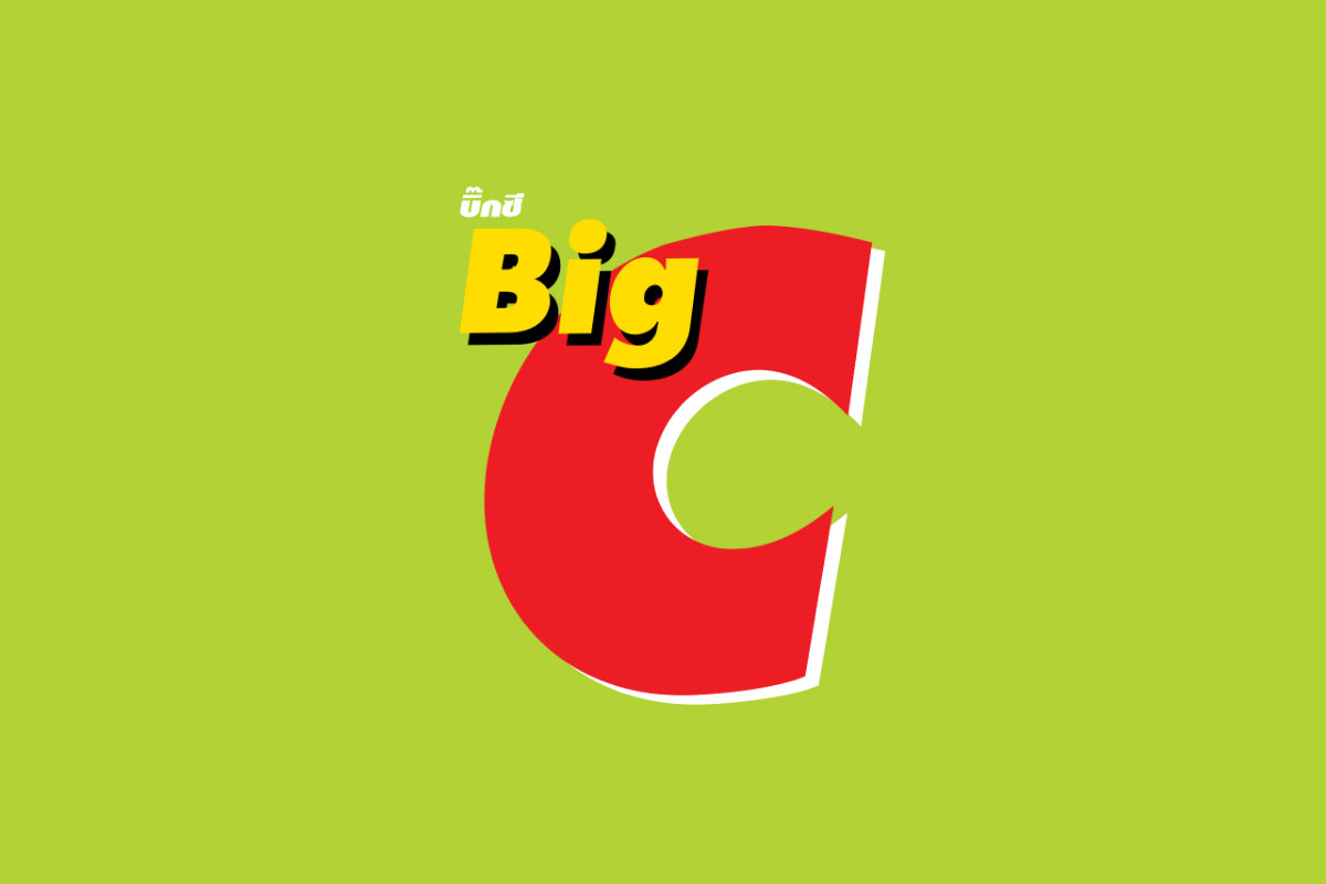 Big C反白logo