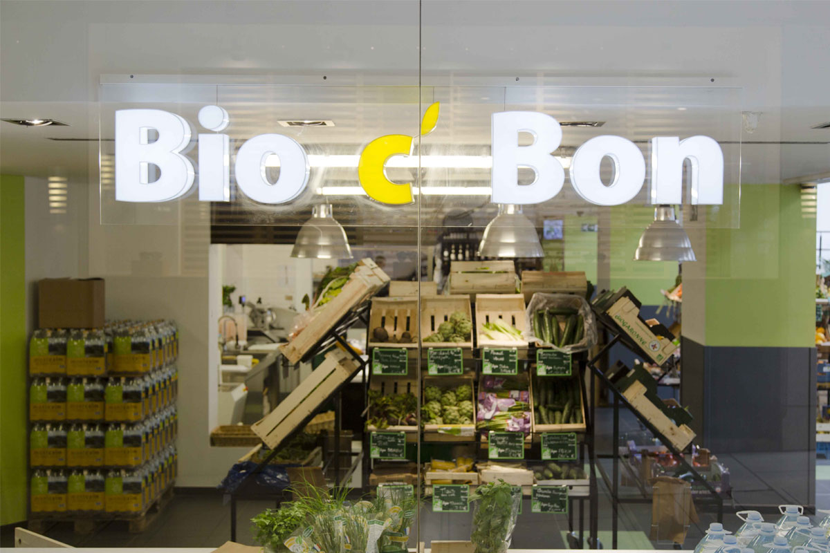 Bio c' Bon大门口