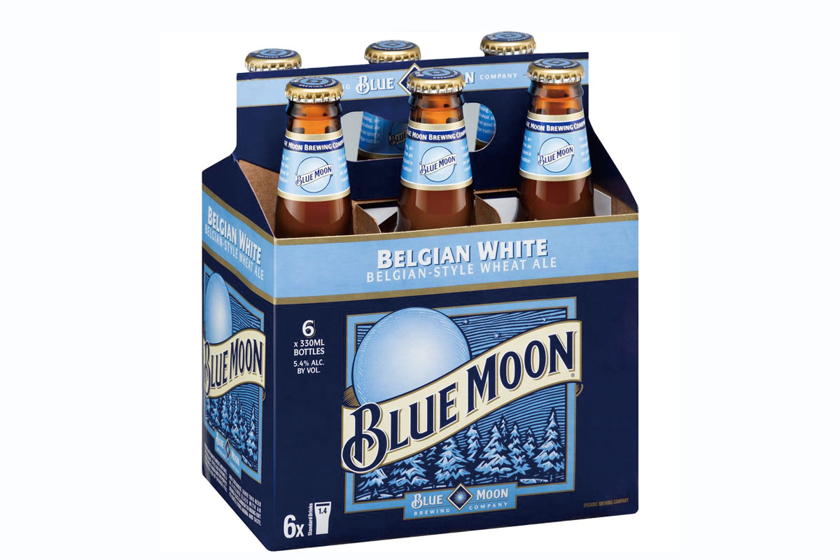 Blue Moon蓝月亮啤酒包装