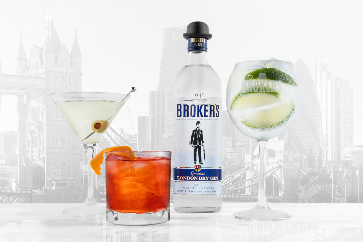 Broker's Gin布睿克包装