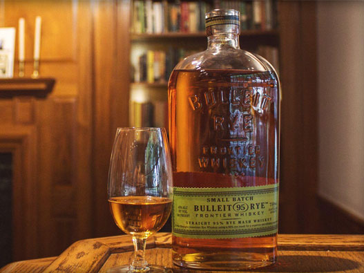 Bulleit百富门logo设计含义及威士忌品牌设计理念