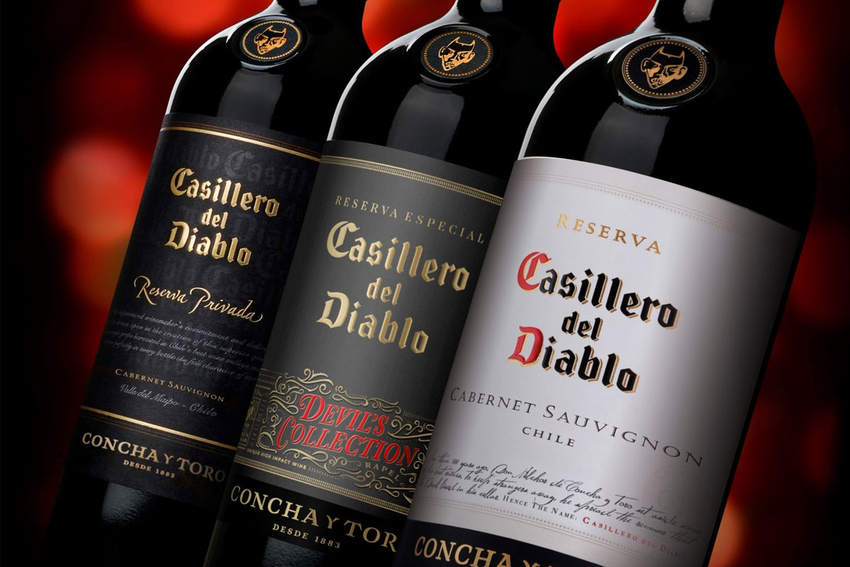 Casillero del Diablo红魔鬼包装