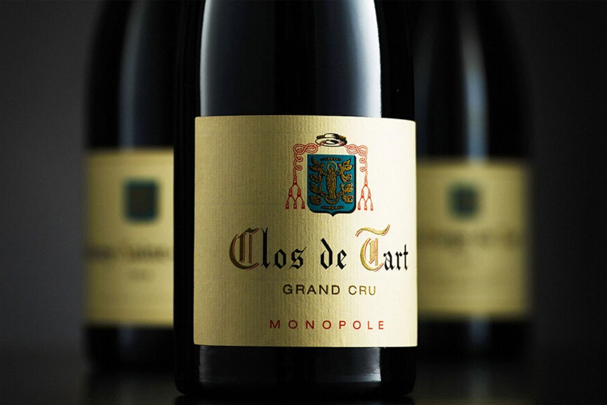 Clos de Tart大德园标签