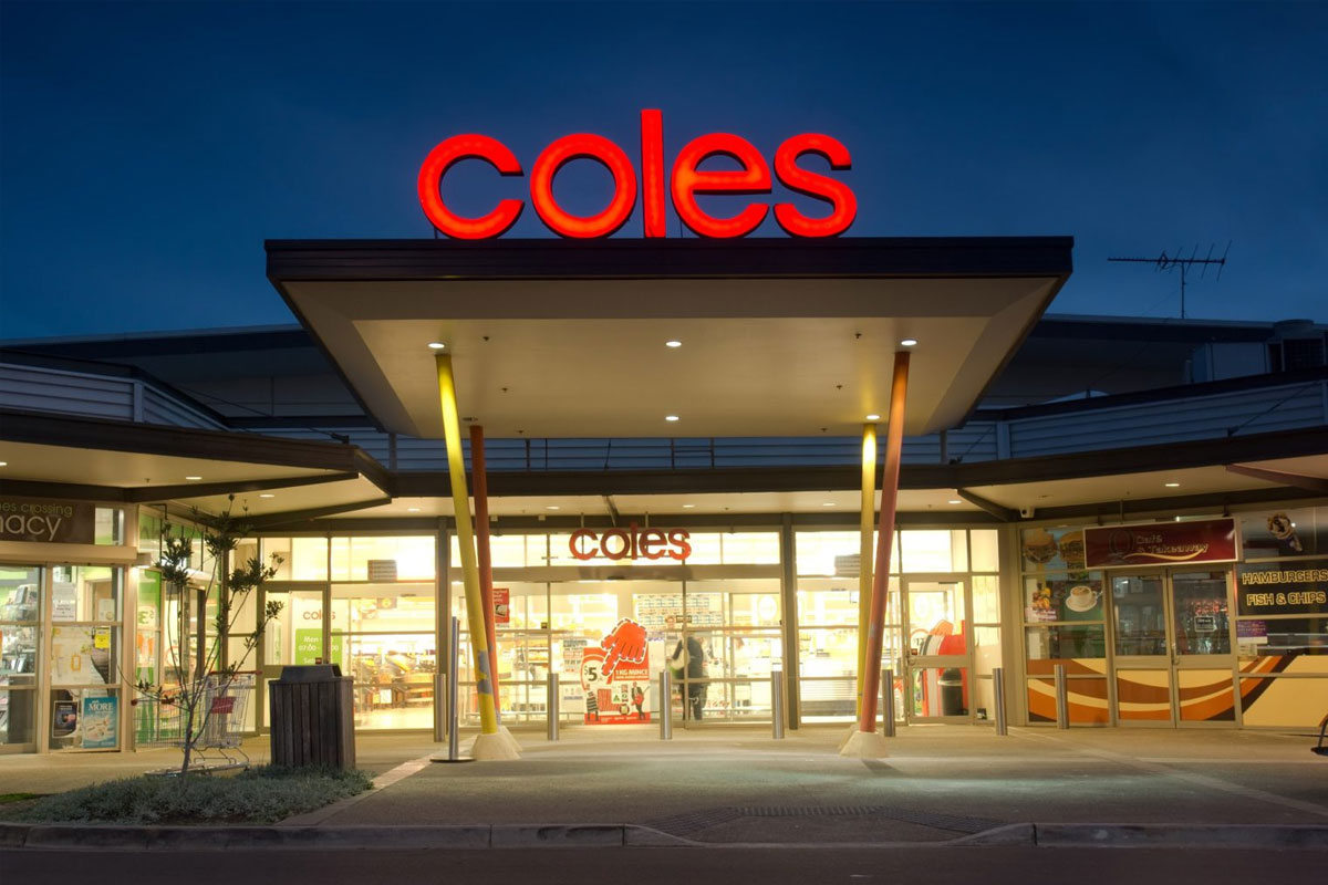 Coles标志设计含义及超市品牌设计理念