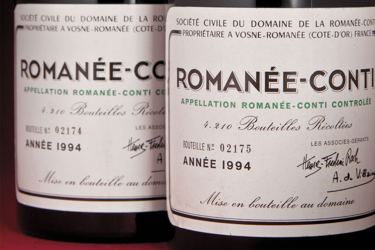 Domaine de la Romanée-Conti罗曼尼·康帝标签