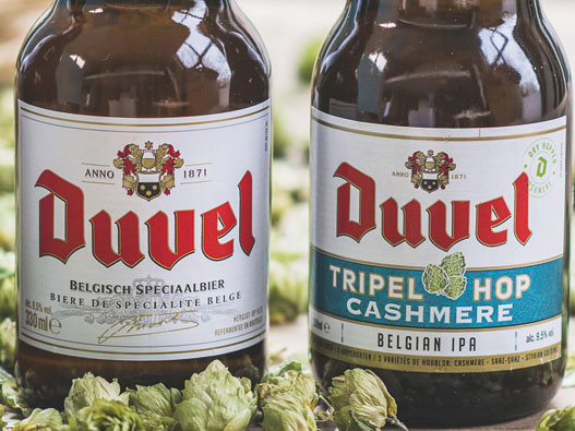 Duvel督威啤酒logo设计含义及啤酒品牌设计理念