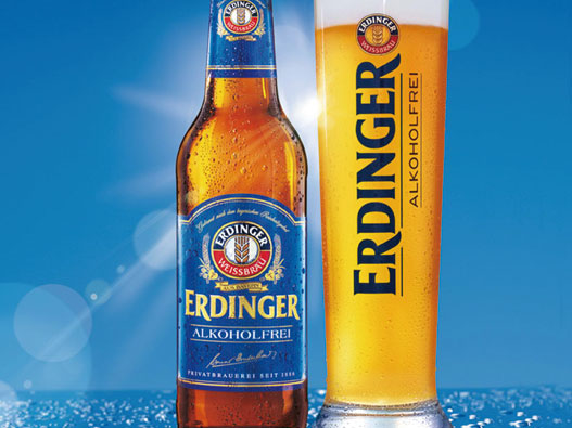 Erdinger艾丁格logo设计含义及啤酒品牌设计理念