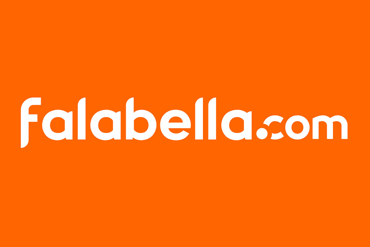 Falabella反白logo