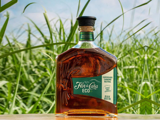 Flor de Caña弗洛德卡尼亚logo设计含义及朗姆酒品牌设计理念