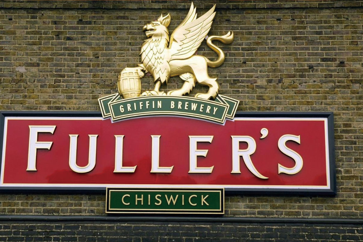 Fuller's富勒啤酒招牌