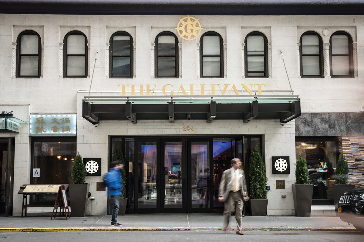 The Gallivant标志设计含义及酒店品牌设计理念