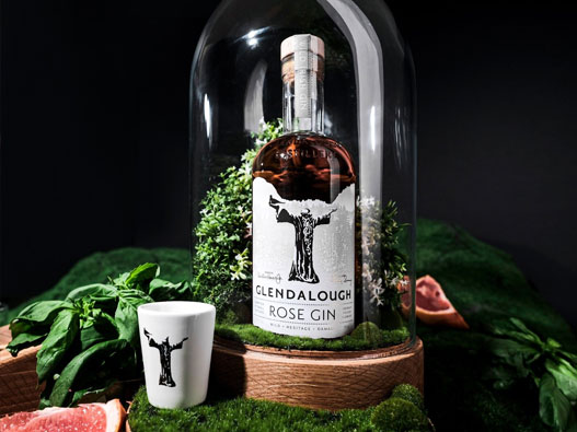 Glendalough格兰达洛logo设计含义及威士忌品牌设计理念