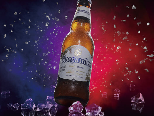 Hoegaarden福佳白啤酒logo设计含义及啤酒品牌设计理念