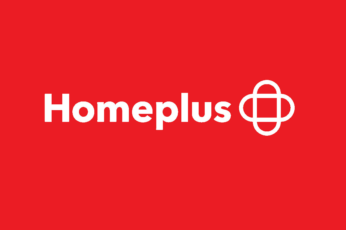 Homeplus反白logo