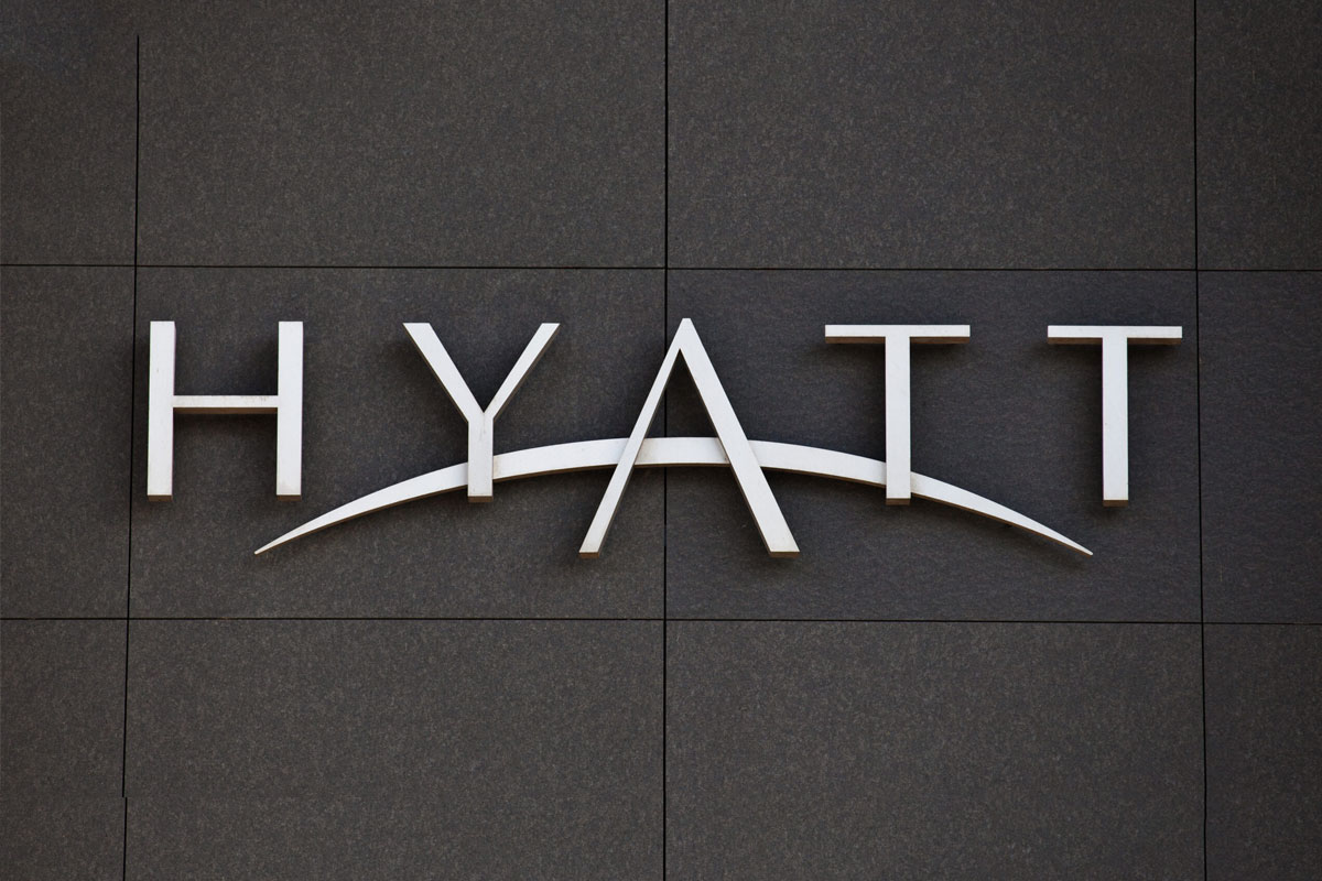 Grand Hyatt大门口