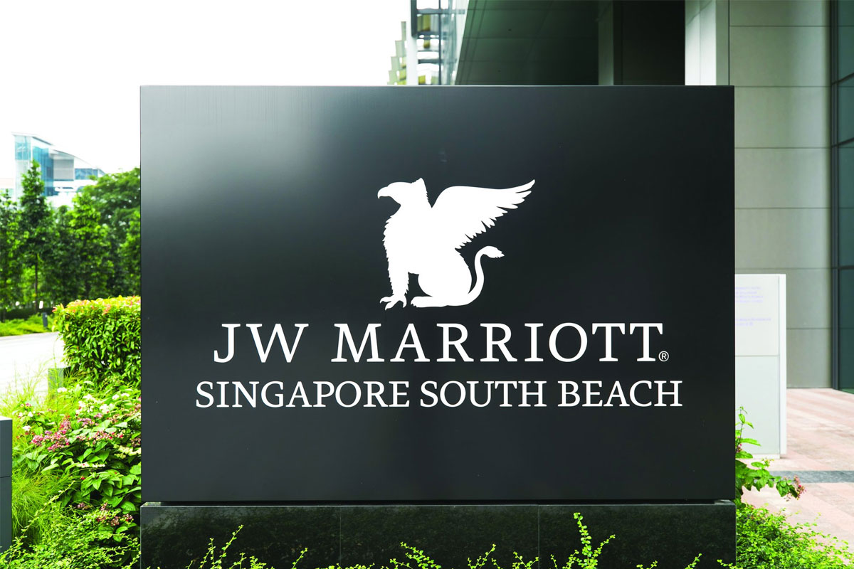 JW Marriott招牌