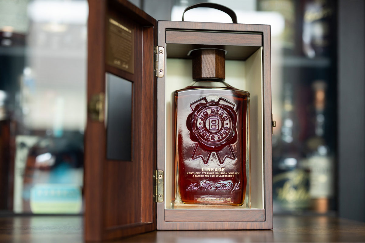 Jim Beam占边包装