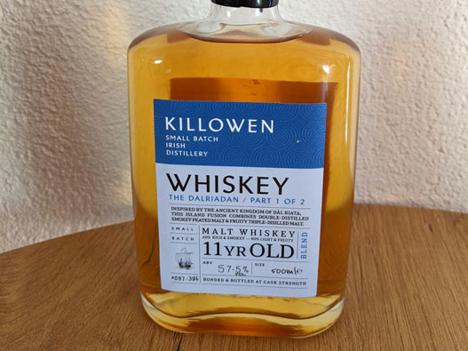 KILLOWEN DISTILLERY logo设计含义及威士忌品牌设计理念