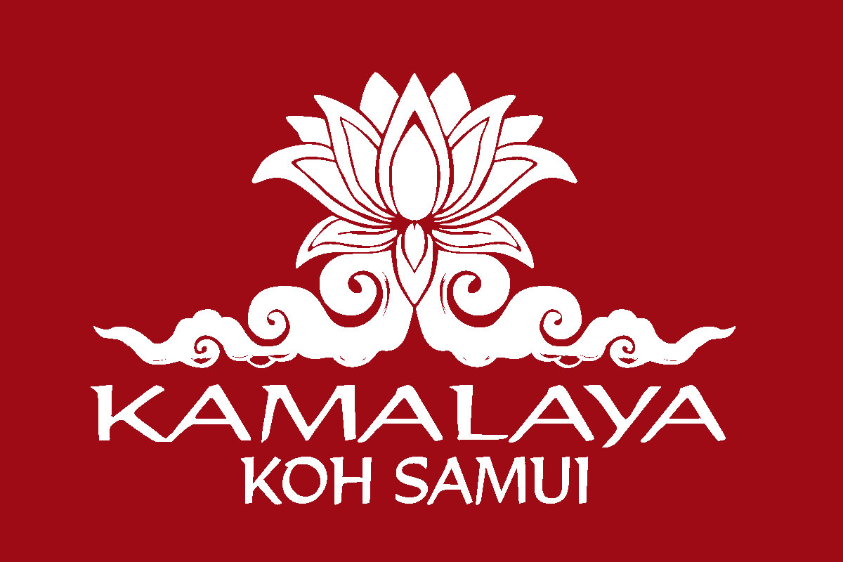 Kamalaya反白logo
