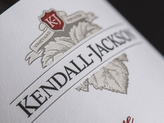 Kendall-Jackson肯德·杰克逊logo设计含义及葡萄酒品牌设计理念