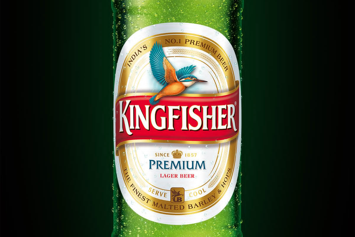 Kingfisher翠鸟啤酒包装
