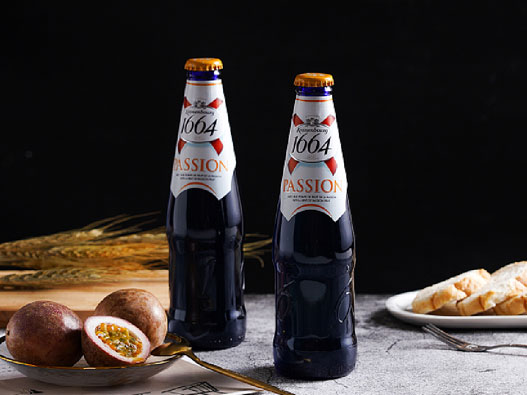 Kronenbourg 1664克伦堡啤酒logo设计含义及啤酒品牌设计理念