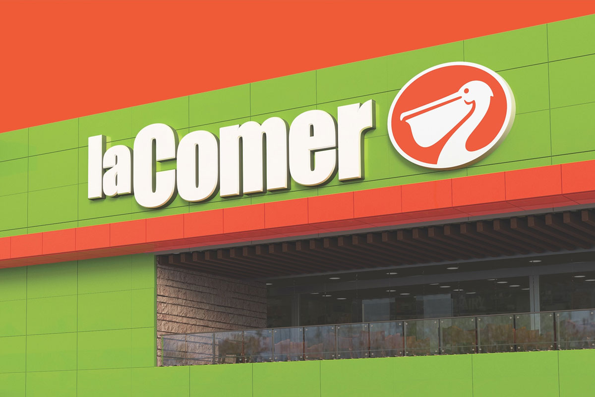 La Comer标志设计含义及超市品牌设计理念