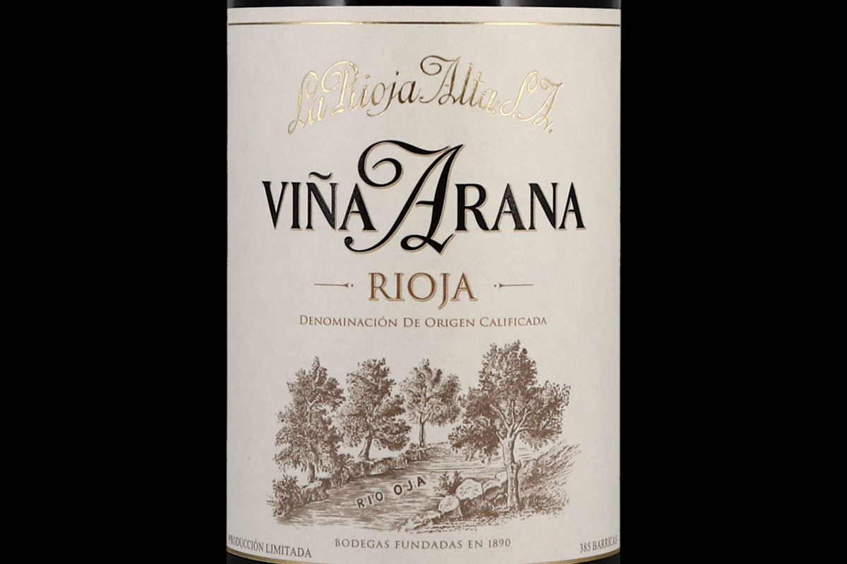 La Rioja Alta橡树河畔标签