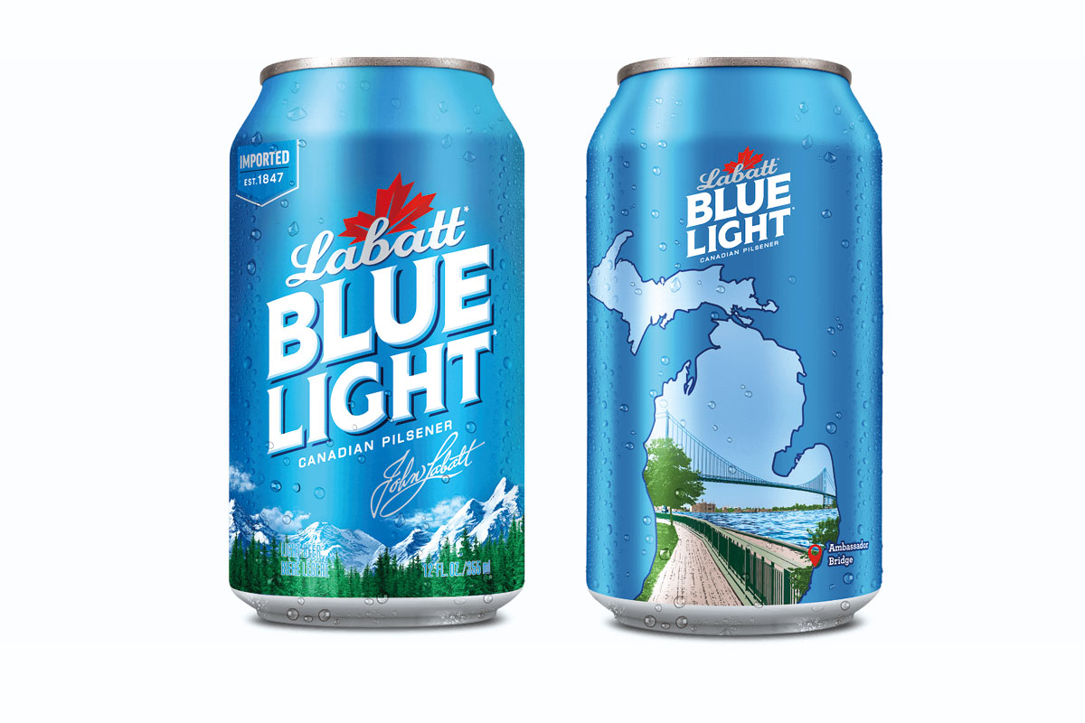 Blue Moon蓝月亮啤酒包装