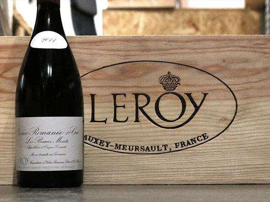 Domaine Leroy勒桦logo设计含义及葡萄酒品牌设计理念