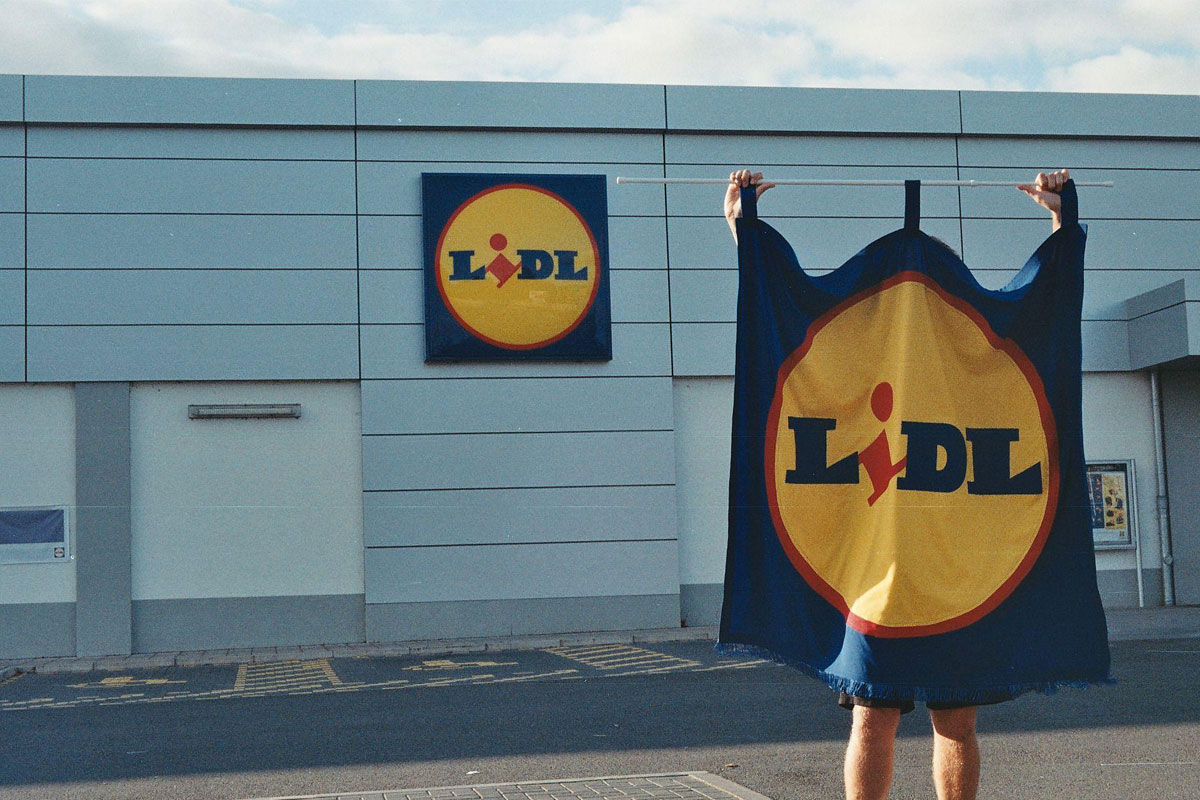 Lidl立德尔招牌