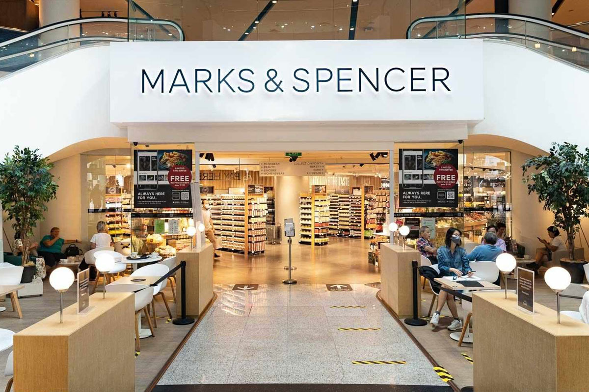 Marks & Spencer标志设计含义及超市品牌设计理念