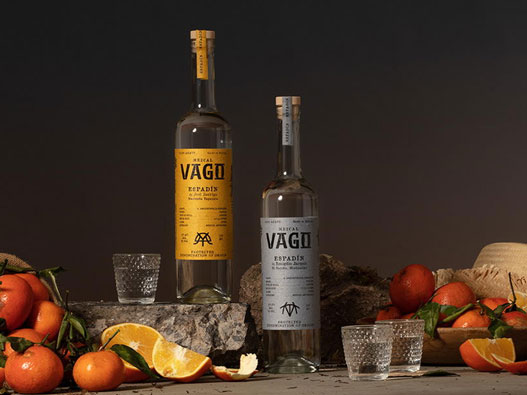 Mezcal Vago logo设计含义及洋酒品牌设计理念