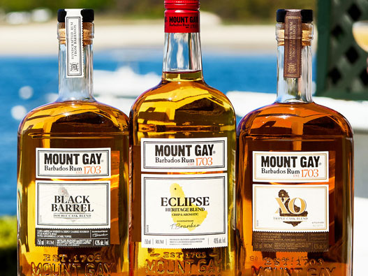 Mount Gay门多萨logo设计含义及朗姆酒品牌设计理念