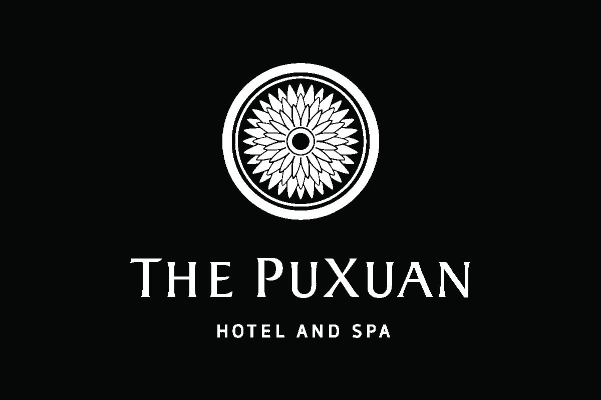 THE PUXUAN璞瑄酒店反白logo